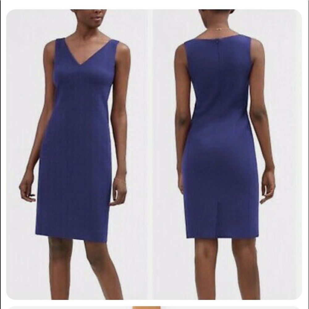 MM LaFleur Rachel Dress in French Blue.